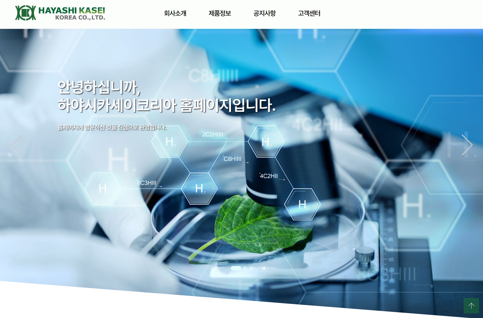 하야시카세이코리아(주) 포트폴리오